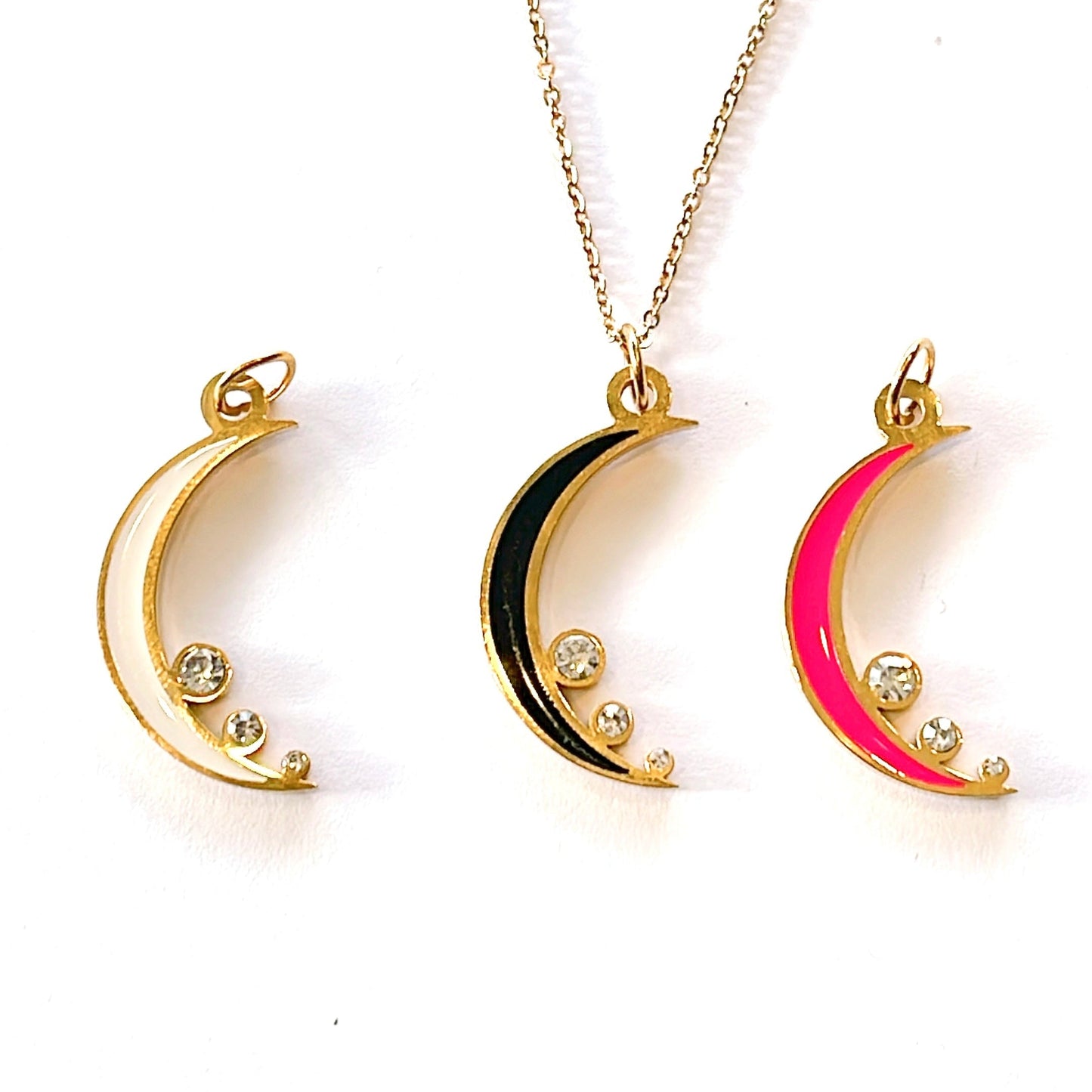 SINGLE CRESCENT NECKLACE - SMALL